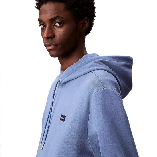 Calvin Klein Ανδρικό φούτερ Cotton Terry Badge Hoodie